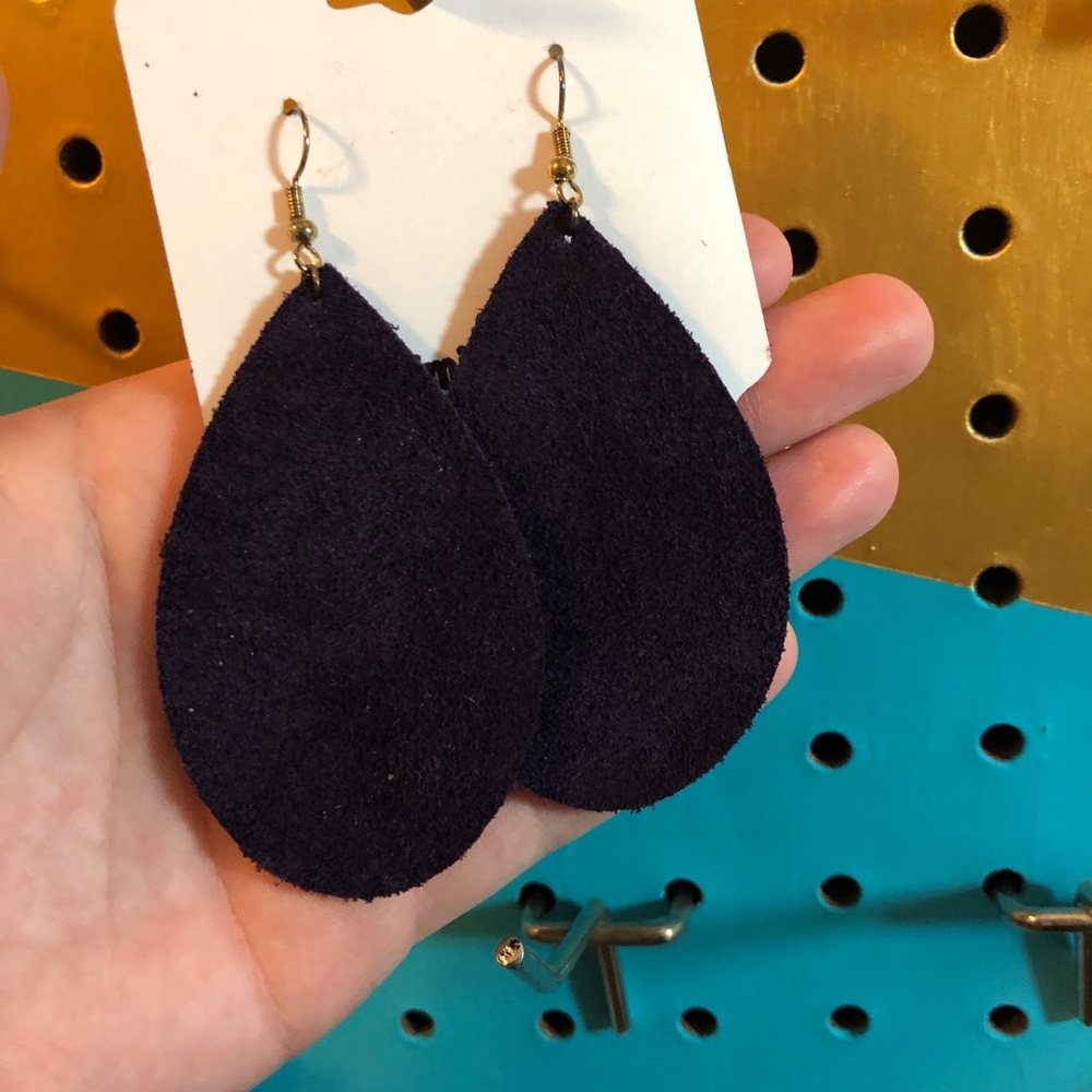 Suede Earrings